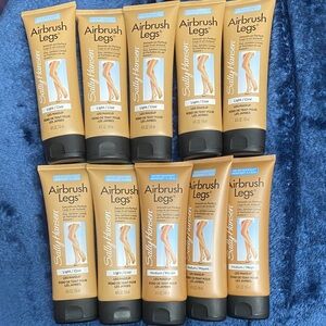 Sally Hansen Airbrush Legs Leg Makeup - Light & Medium Shades (10 Tubes)